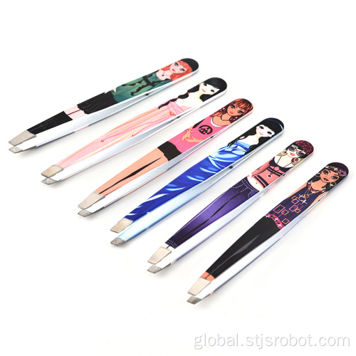 China Manufacturers selling eyebrow clip eyebrow tweezers brows Eyebrow clip bevel Unplugs brow Factory